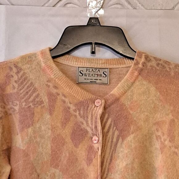 Plaza Sweaters Made in Argentina Cottage Core, Granny Core Button Up Sweater - - Picture 5 of 16